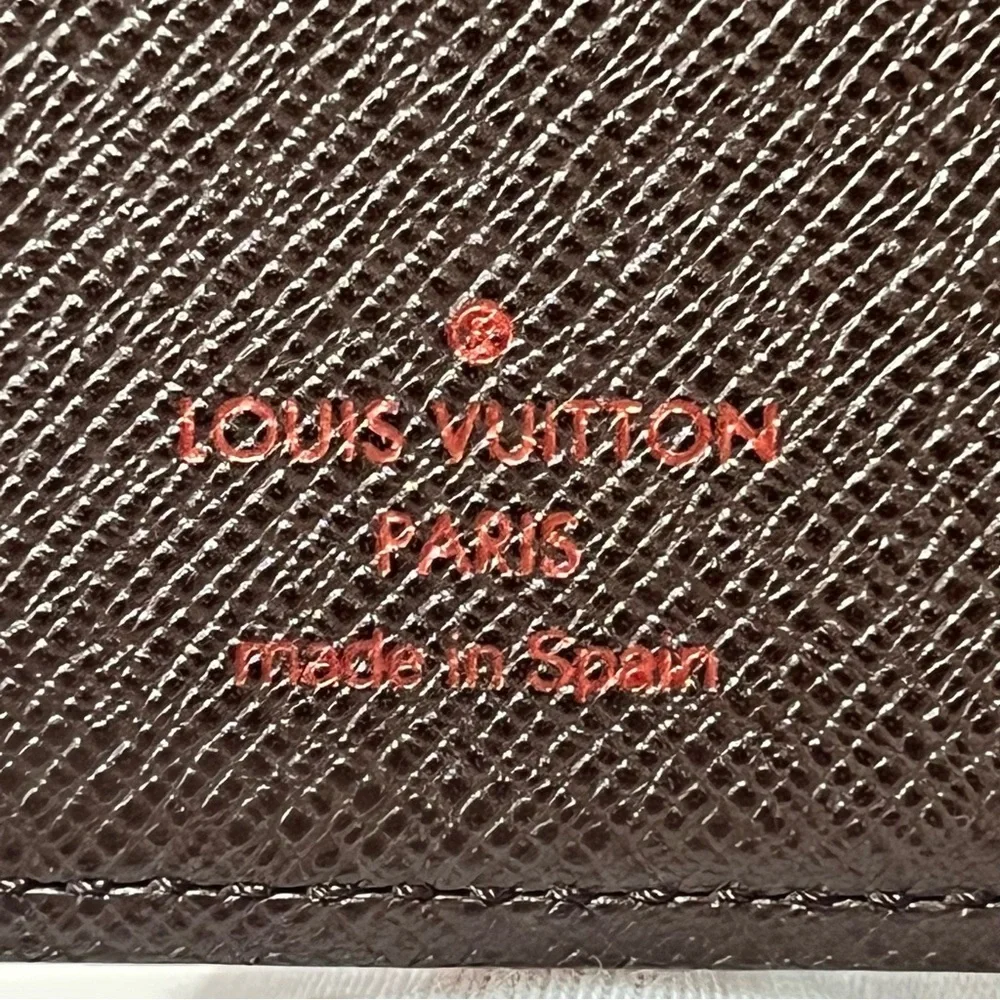 Louis Vuitton Bifild Ebene Wallet